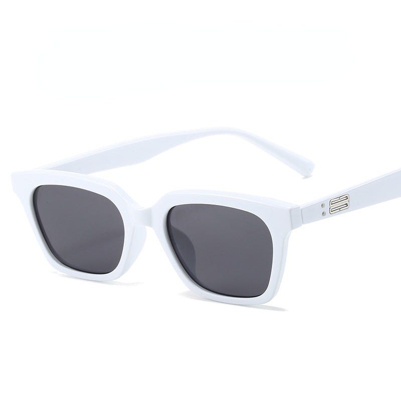 Wholesale Small Frame Rice Nail Cat Eye Square PC Sunglasses